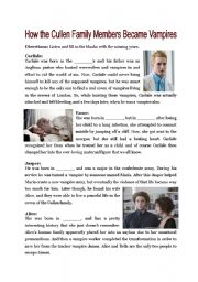 How the Cullens became vampires