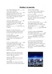 English worksheet: Fireflies- Owl City