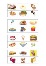 Bingo : food and drinks