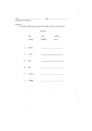 English worksheet: Christmas