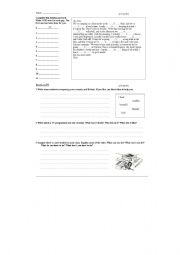 English worksheet: USE OF CAN