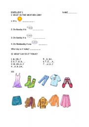 English Worksheet: Exercises for children aged 8 - 10