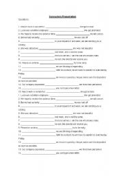 English Worksheet: Connectors-Linking words