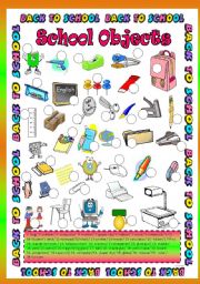 School Objects ( 38 object )