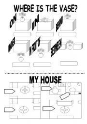 PREPOSTION / PARTS OF HOUSE 