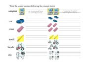 English Worksheet: siplurarngular 