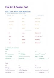 English Worksheet: Present Simple, Past Simple, Present Continuous, There is/are, Comparatives - 13 pages!  Fully editable.