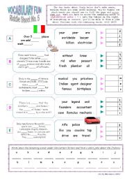 RIDDLE SHEET NO. 5  TOPIC: FUN FACTS ABOUT ITALY  READING AND WRITING ACTIVITY  KEY INCLUDED!!