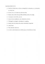 English Worksheet: Sprachliche Mittel