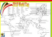 World Cup Map