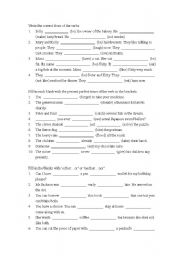 English Worksheet: P.6 Exam Revision