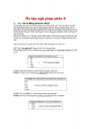 English worksheet: PASSIVE