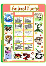 ANIMAL FACTS (4)