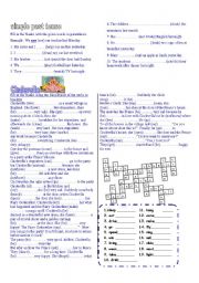 English Worksheet: Simple Past Tense activity