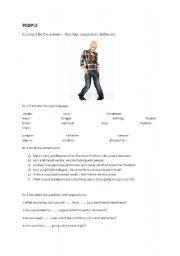 English worksheet: People-appearance,personality,clothes etc. etc.