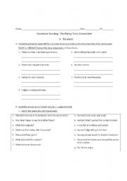 English worksheet: the flying train committee part 5