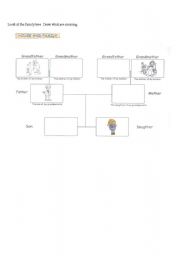 English worksheet: Family Tree