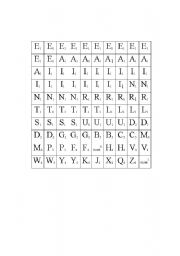 Printable Scrabble Tiles