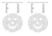 English Worksheet: Countries and nationalities word search