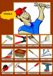 tools worksheets