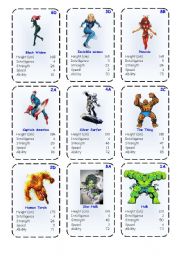 Top Trump Cards - Marvel Heroes 2-3