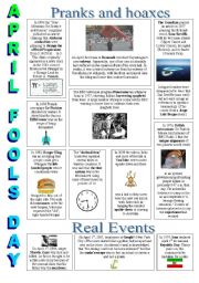 April Fools Day Pranks and Hoaxes