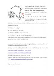 English worksheet: Beauty and the Beast - Lesson plan