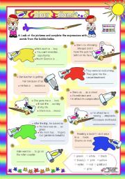 Basic Colour Idioms for Elementary/Lower Intermediate Students (2)