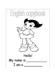 English Worksheet: English copybook