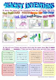 Top 10 Inventions that Changed the World - ESL worksheet by dany.faryas86