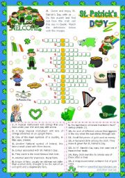 St. Patricks Day Set   (4)  - Crossword Puzzle