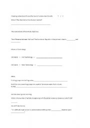 English Worksheet: listening sheet -film discussion april 21