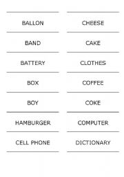 English worksheet: Drawing and Guessing the Vocabulary