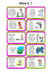 Conditional II Speaking Cards - Set 3/3