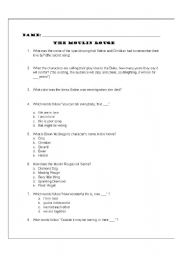 English Worksheet: Moulin Rouge