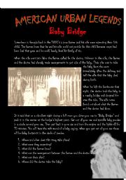 American Urban Legends - Baby Bridge