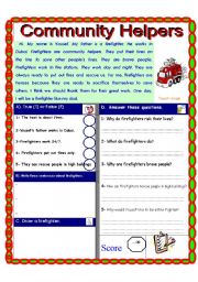 Community Helpers and community services Part 2