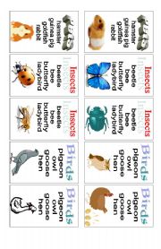 Animals - card game (2 of 3)