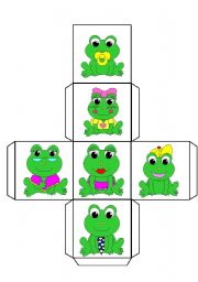 The Frog Family dice