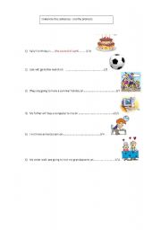 English worksheet: Saying the dates