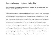 English Worksheet: Imperative Language