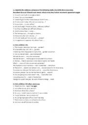 English worksheet: Articles