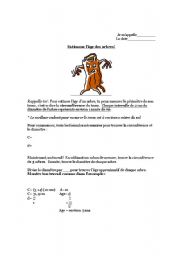 English Worksheet: circumference