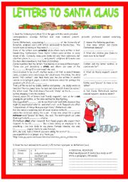 LETTERS TO SANTA CLAUS