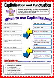 Capitalisation and Punctuation