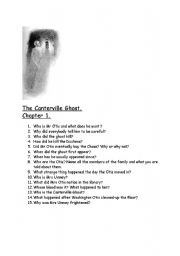 English Worksheet: The Canterville Ghost