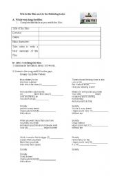 Into the Wild - worksheet