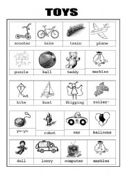 Toys:Picture dictionary