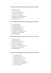 English worksheet: SOME 