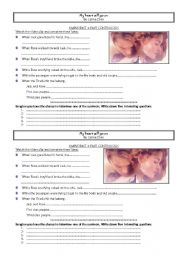 English Worksheet: My heart will go on- 